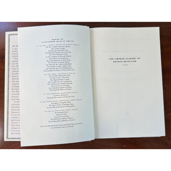 Alexander McCall Smith Mixed Lot Of 4 Hardcover Books - Picture 14 of 16